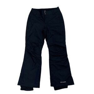 Columbia Omni Heat Snowboarding Ski Snow Pants Women Small Short Petite Black